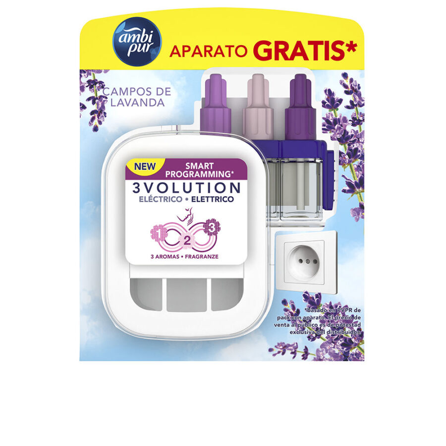 3VOLUTION air freshener device + refill #lavender 20 ml