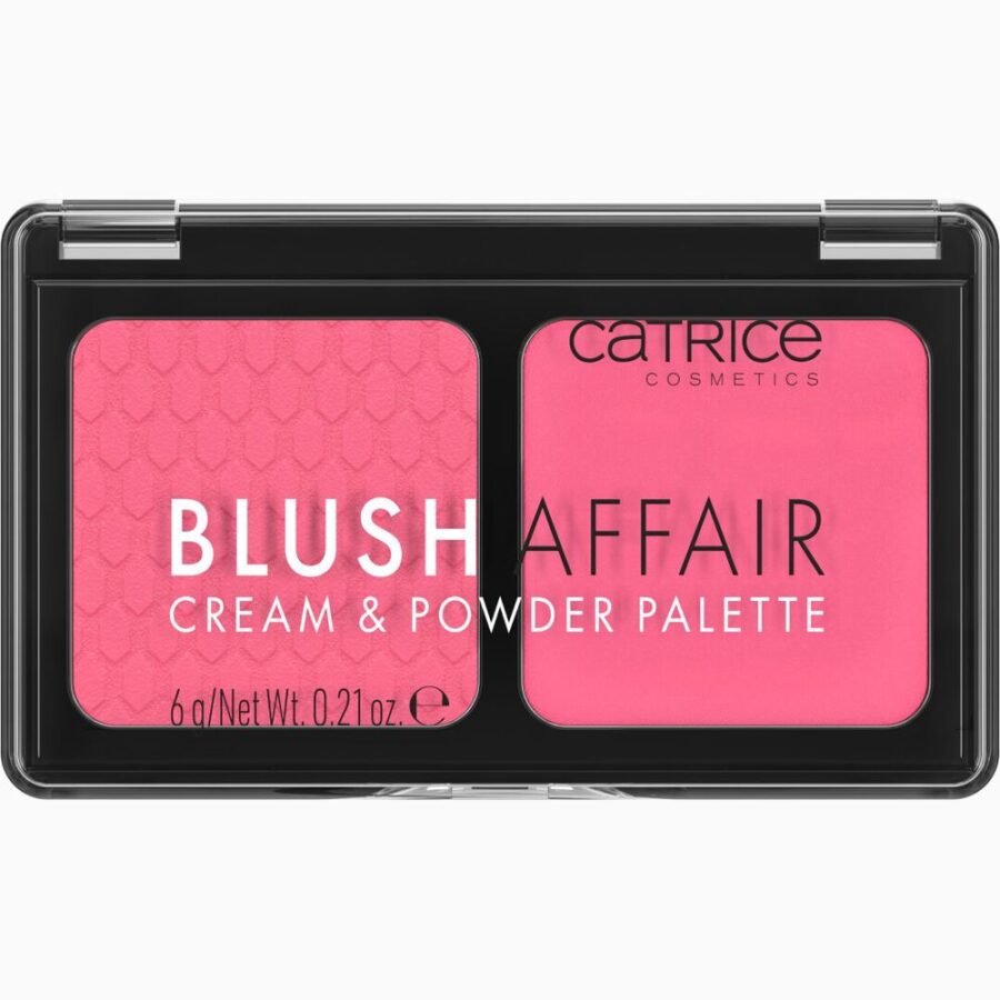 BLUSH AFFAIR blush palette in powder and cream #020-Pleasing Pink 6 gr