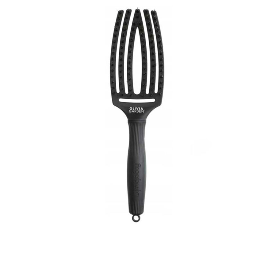 FINGERBRUSH BOAR & NYLON FULL BLACK #M 1 u