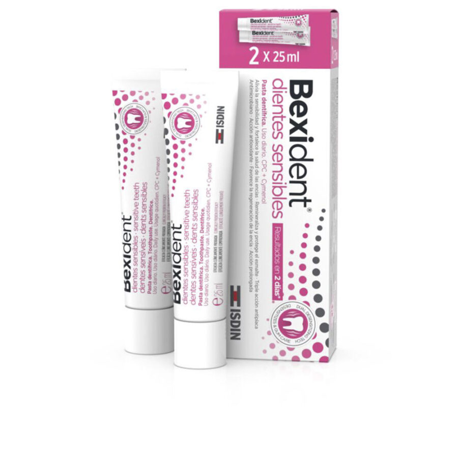 BEXIDENT SENSITIVE TEETH toothpaste 2 x 25 ml
