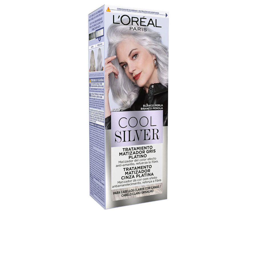 COOL SILVER platinum gray toning treatment #Pearl White 1 u