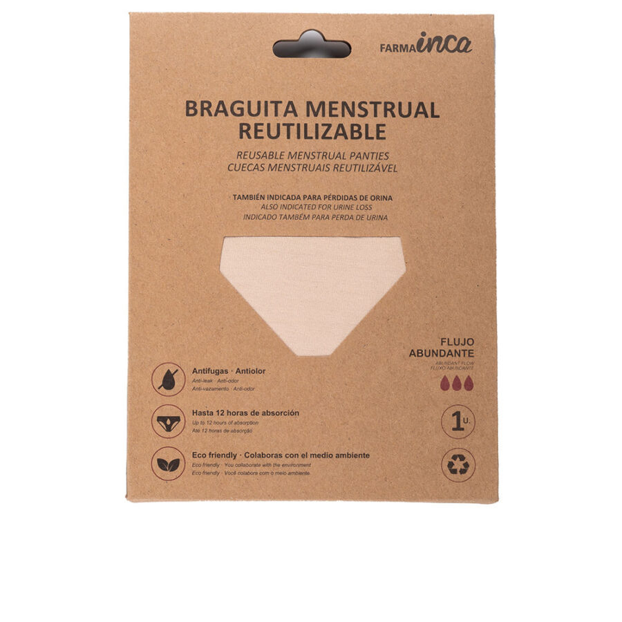 Super absorption MENSTRUAL PANTIES #nude size M 1 unit
