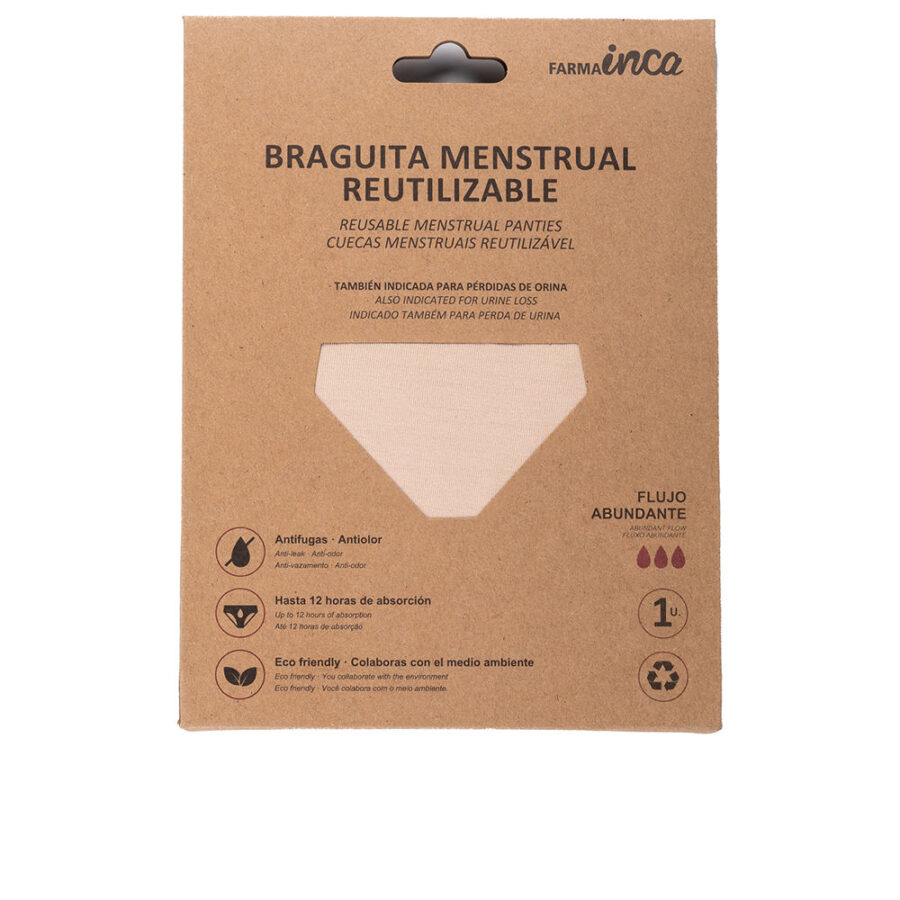 MENSTRUAL PANTIES super absorption #nude size XL 1 unit
