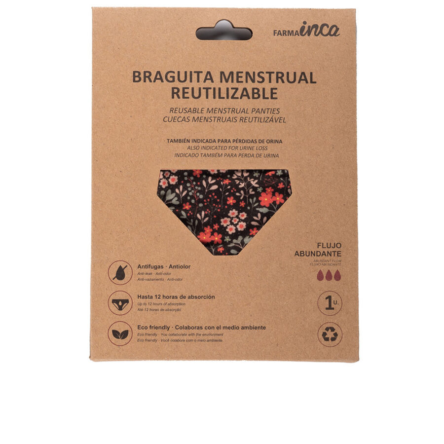 MENSTRUAL PANTIES super absorption #flowers size S 1 unit