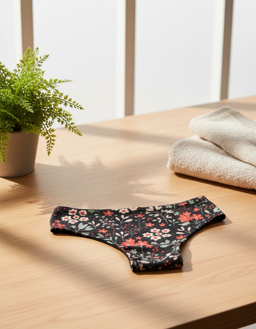 Inca MENSTRUAL PANTIES super absorption #flowers size L 1 unit 2 Inca MENSTRUAL PANTIES super absorption #flowers size L 1 unit - Image 2