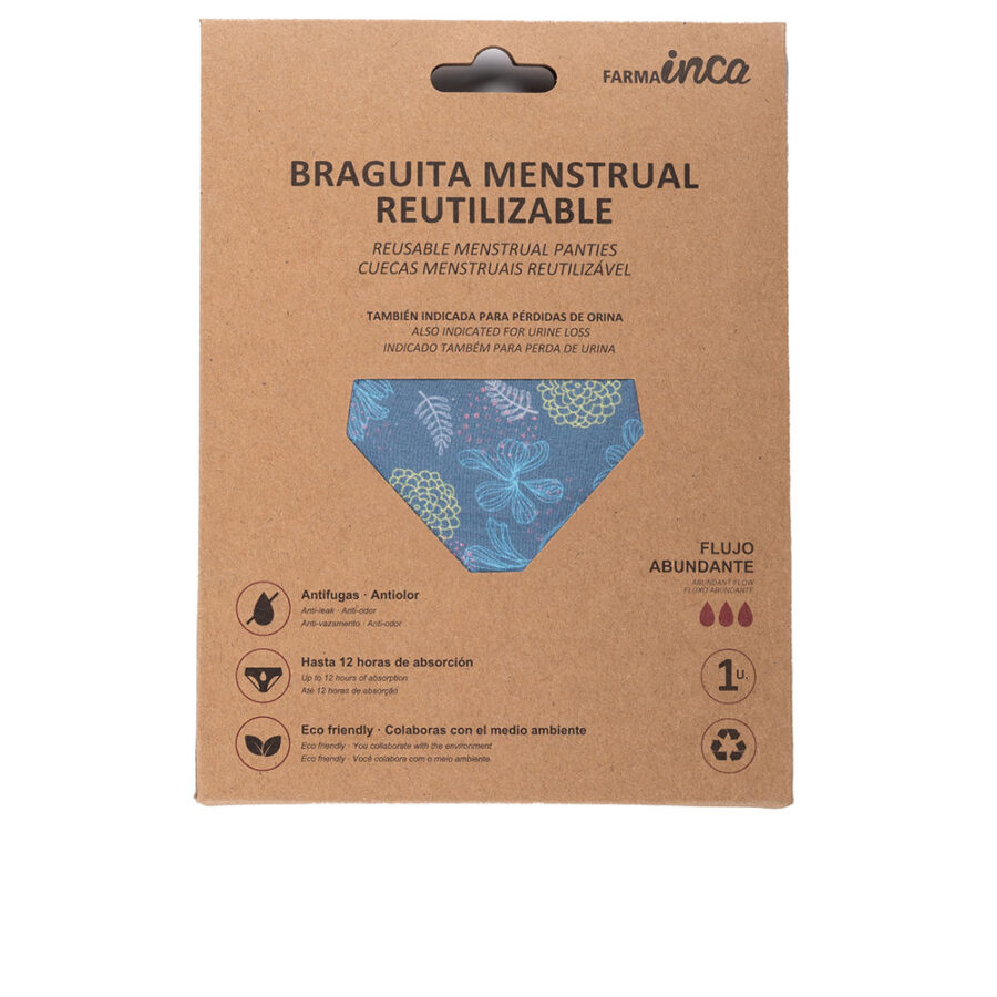 MENSTRUAL PANTIES super absorption #blue size M 1 unit