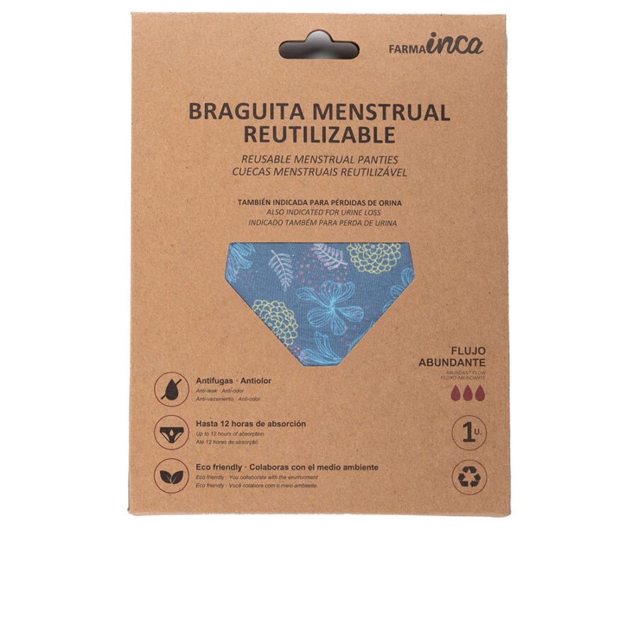 MENSTRUAL PANTIES super absorption #blue size L 1 unit