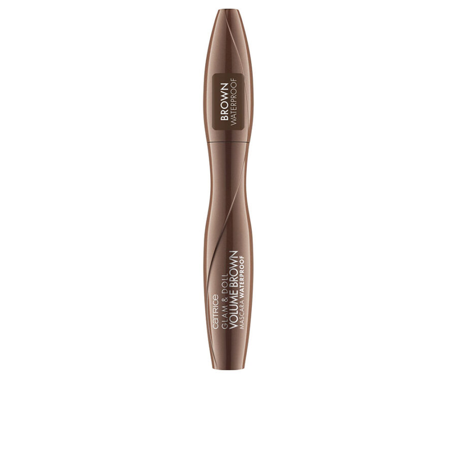 GLAM&DOLL máscara de pestañas volumen waterproof #brown 10 ml