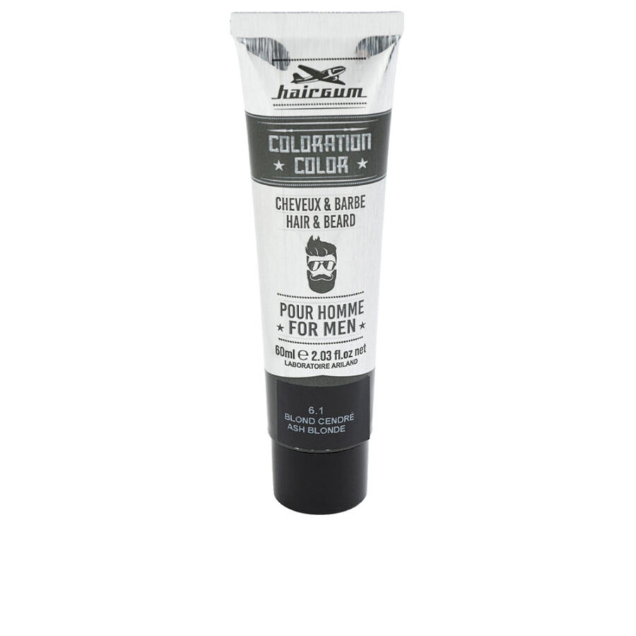 COLORATION beard and hair dye #6.1-Ash Blonde 60 gr