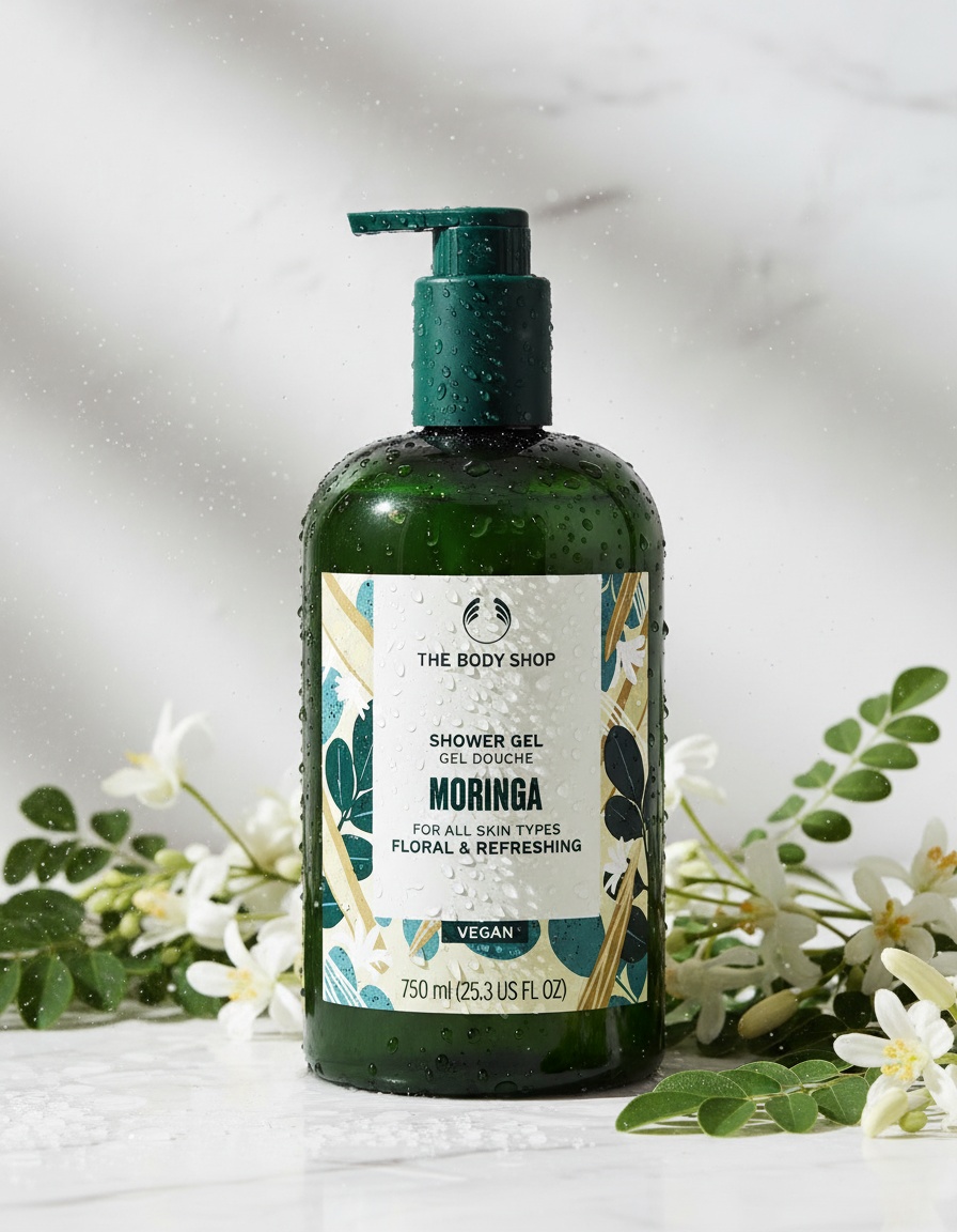 The body shop MORINGA shower gel 750 ml 2 The body shop MORINGA shower gel 750 ml - Image 2