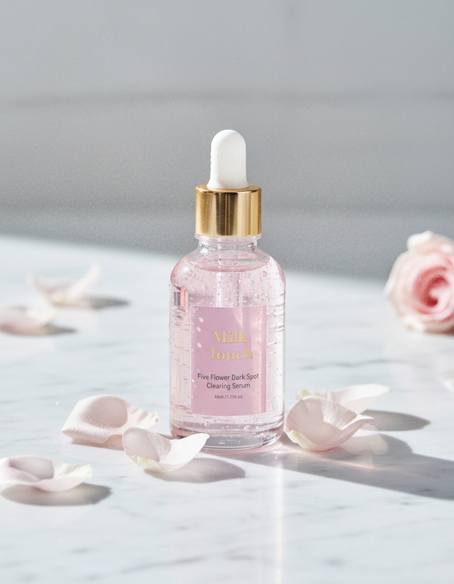 Milk touch FIVE FLOWER DARK SPOT clearing serum 40 ml 2 Milk touch FIVE FLOWER DARK SPOT clearing serum 40 ml - Image 2