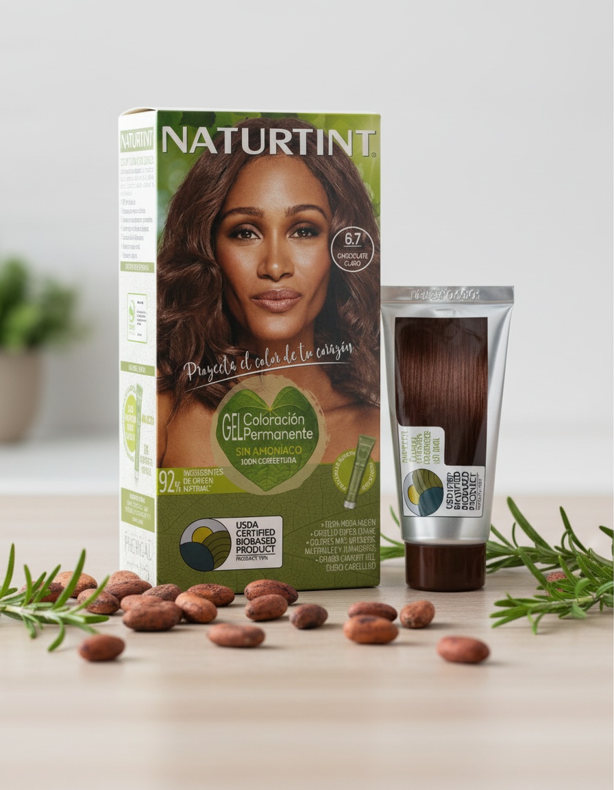NATURTINT ammonia-free dye #6.7-Light Chocolate 170 ml 2 NATURTINT ammonia-free dye #6.7-Light Chocolate 170 ml - Image 2