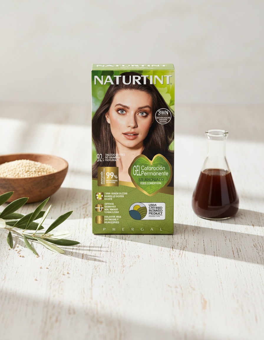 NATURTINT ammonia-free dye #3Wn-Natural Radiant Dark Brown 170 ml 2 NATURTINT ammonia-free dye #3Wn-Natural Radiant Dark Brown 170 ml - Image 2