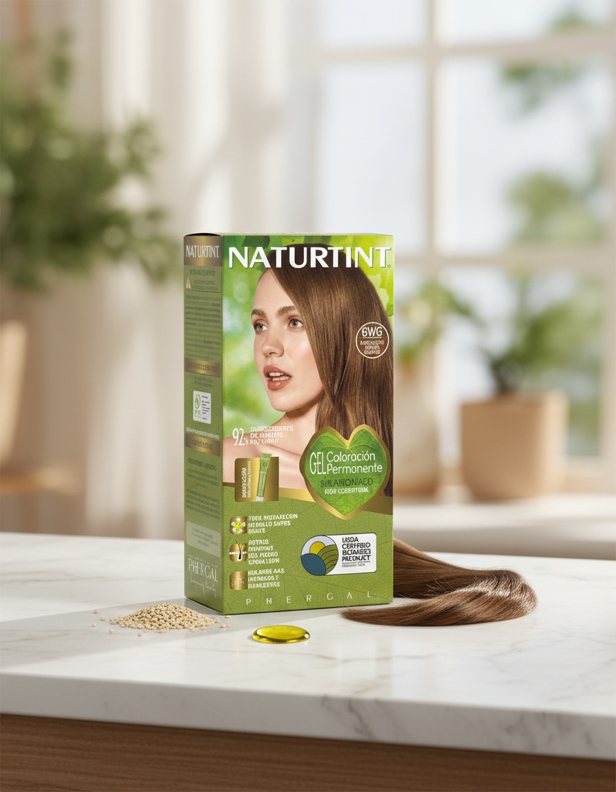 NATURTINT ammonia-free dye #6Wg-Radiant Golden Dark Blonde 170 ml 2 NATURTINT ammonia-free dye #6Wg-Radiant Golden Dark Blonde 170 ml - Image 2