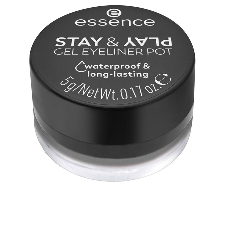 STAY & PLAY Gel Eyeliner Jar #01-Black 5g