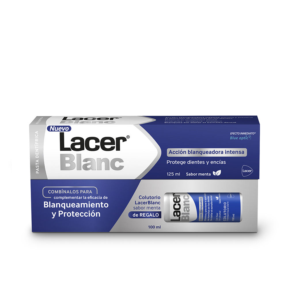 LACERBLANC Mint Toothpaste + Mouthwash 2 units 1 LACERBLANC Mint Toothpaste + Mouthwash 2 units