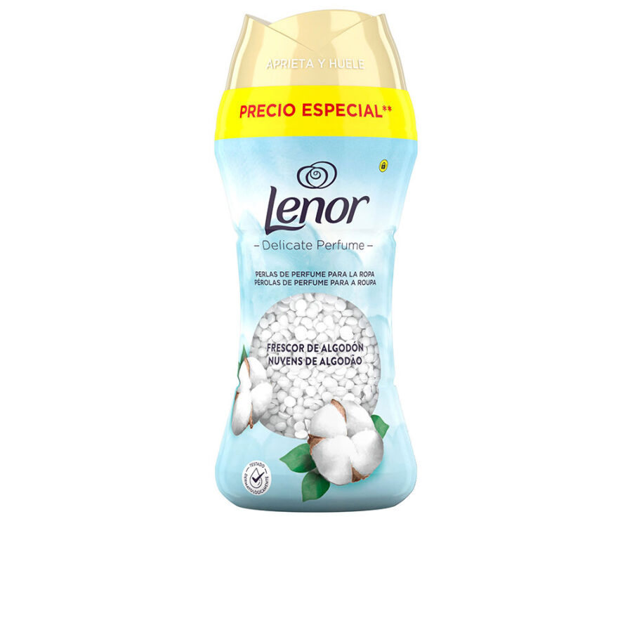 UNSTOPPABLES fabric softener pearls scented #fresh cotton 195 gr