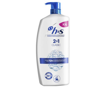 H&S Classic 2-in-1 anti-dandruff shampoo and conditioner 1000 ml dispenser