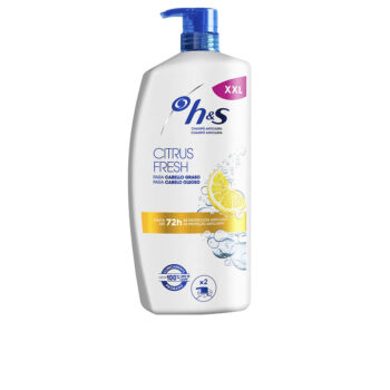 H&S CITRUS FRESH anti-dandruff shampoo for oily hair, 1000 ml dispenser