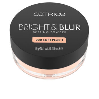 BRIGHT & BLUR loose setting powder #030-Soft Peach 8 gr