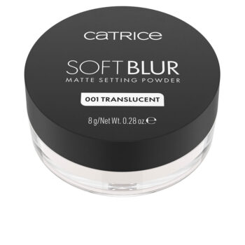 SOFT BLUR mattifying setting powder #001-Translucent 8 gr
