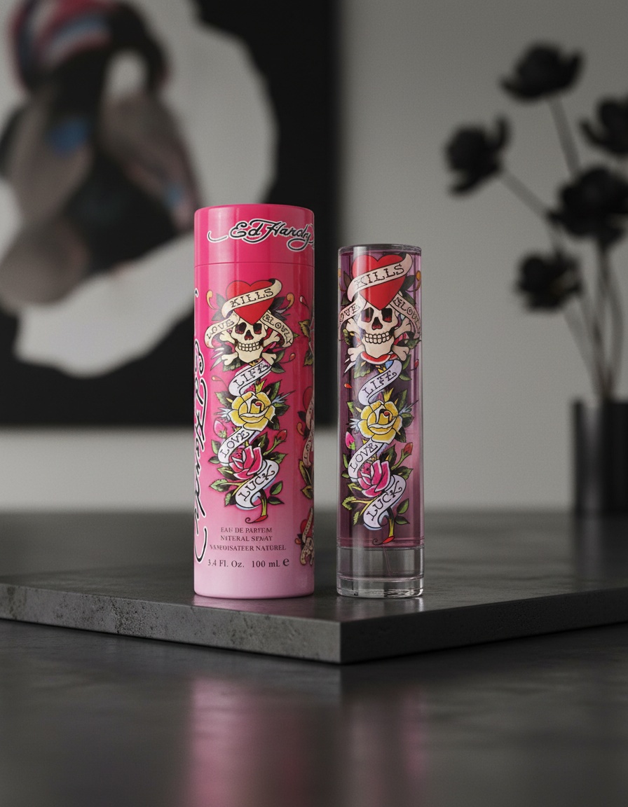 ED HARDY WOMAN eau de parfum spray 100 ml 2 ED HARDY WOMAN eau de parfum spray 100 ml - Image 2