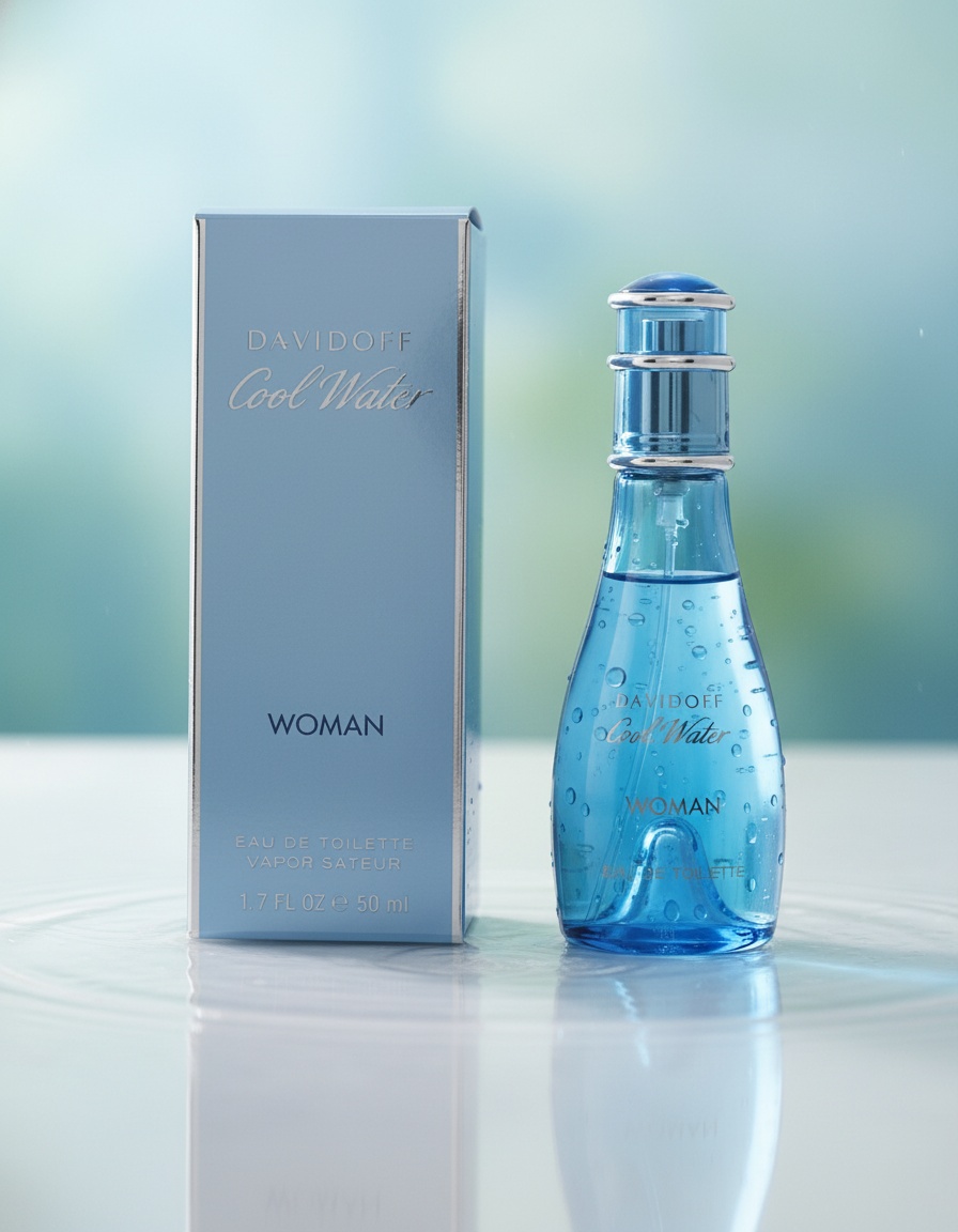 Davidoff COOL WATER WOMAN eau de toilette spray 50 ml 2 Davidoff COOL WATER WOMAN eau de toilette spray 50 ml - Image 2