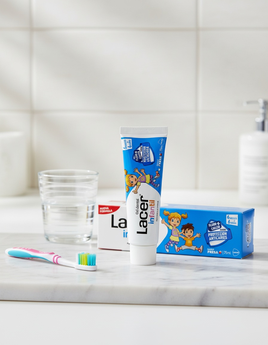 Lacer INFANTIL gel dental fresa 75 ml 2 Lacer INFANTIL gel dental fresa 75 ml - Image 2