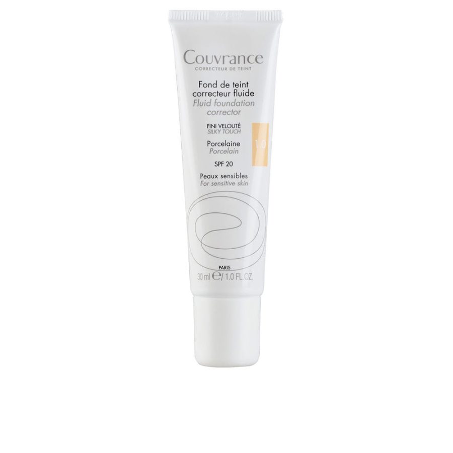 COUVRANCE fluid makeup base for sensitive skin #natural 30 ml