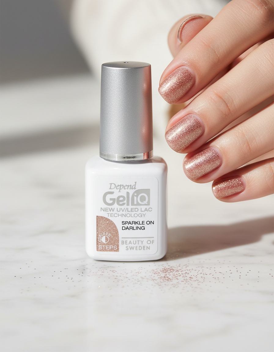 GEL IQ polish #sparkle on darling 5 ml 2 GEL IQ polish #sparkle on darling 5 ml - Image 2