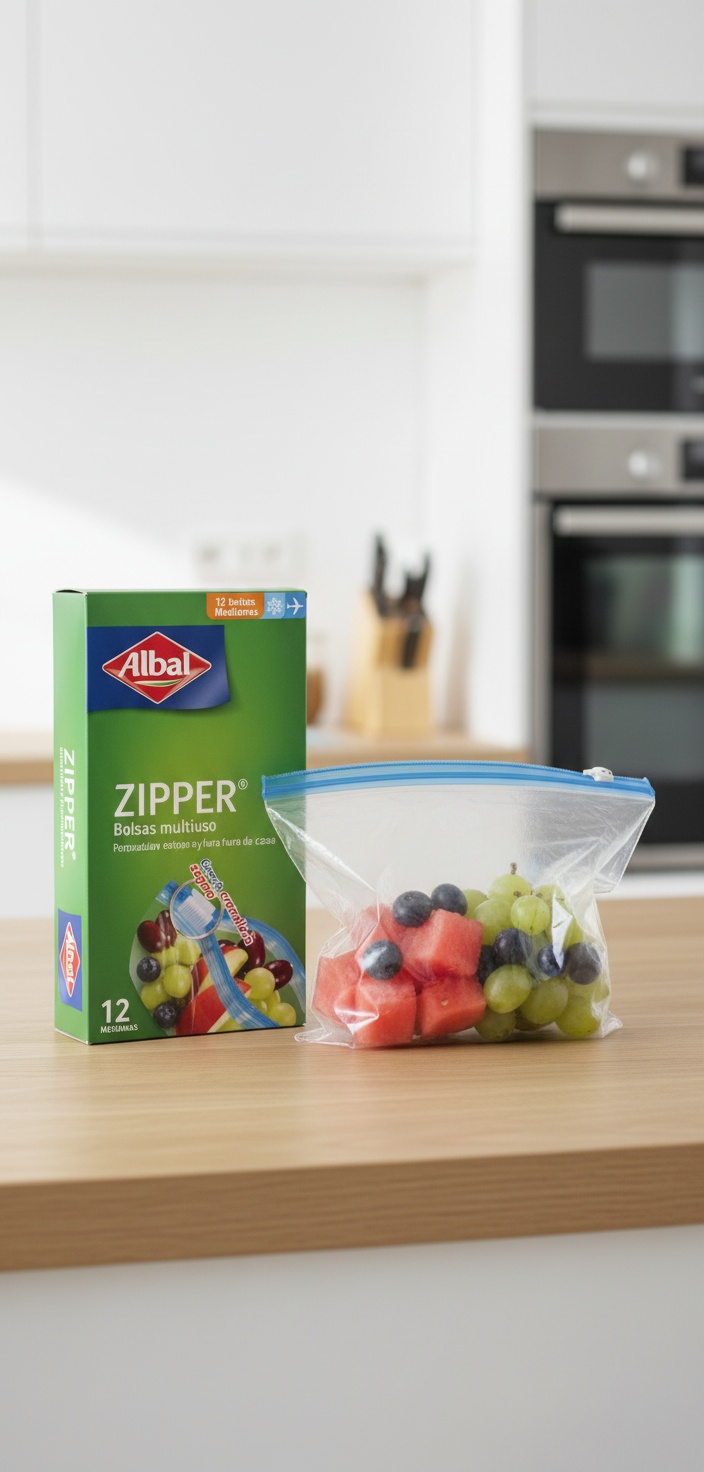 Albal HERMETIC MULTIPURPOSE BAGS 1 liter 12 u 2 Albal HERMETIC MULTIPURPOSE BAGS 1 liter 12 u - Image 2