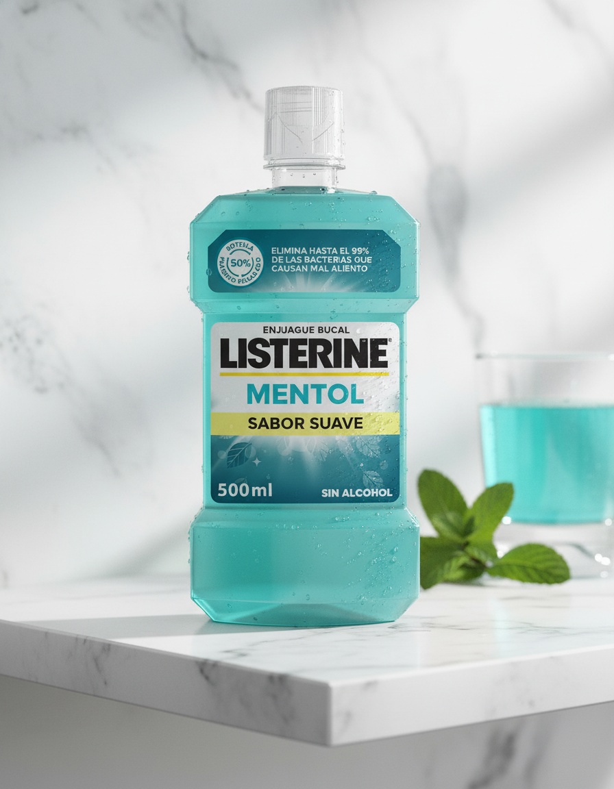 GENTLE MENTHOL 0% alcohol mouthwash 500 ml 2 GENTLE MENTHOL 0% alcohol mouthwash 500 ml - Image 2