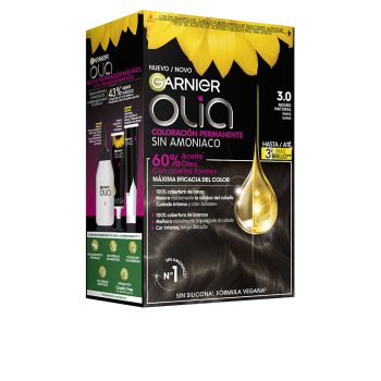 OLIA Permanent Color #3,0-Black 4 pz