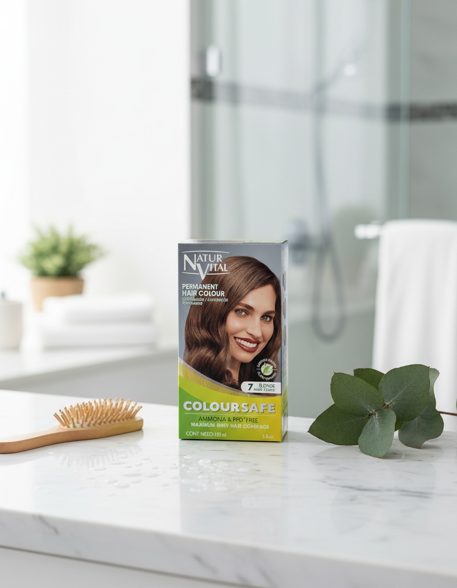 COLOURSAFE permanent hair color #7-blonde 2 COLOURSAFE permanent hair color #7-blonde - Image 2