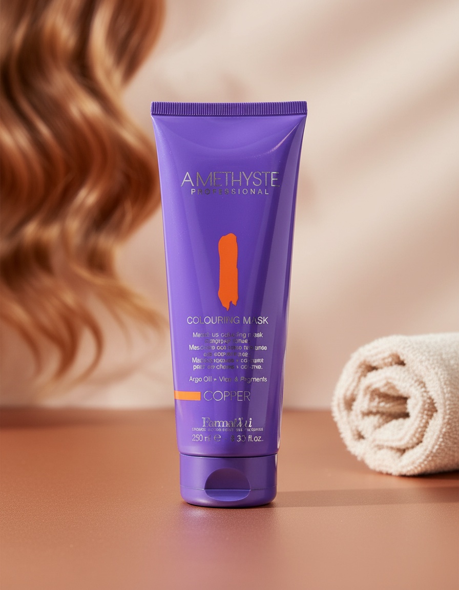 AMETHYSTE colouring mask-copper 250 ml 2 AMETHYSTE colouring mask-copper 250 ml - Image 2