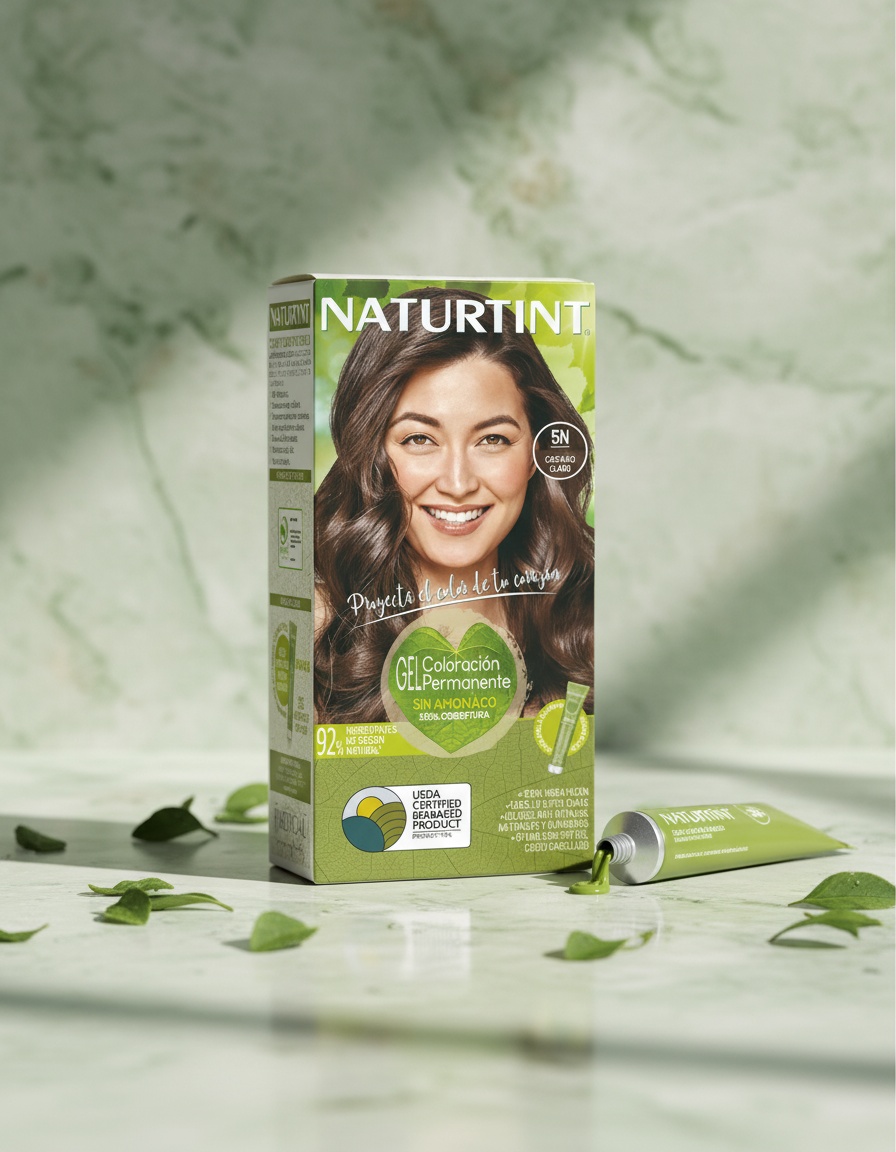 NATURTINT ammonia-free dye #5N-Light Brown 170 ml 2 NATURTINT ammonia-free dye #5N-Light Brown 170 ml - Image 2