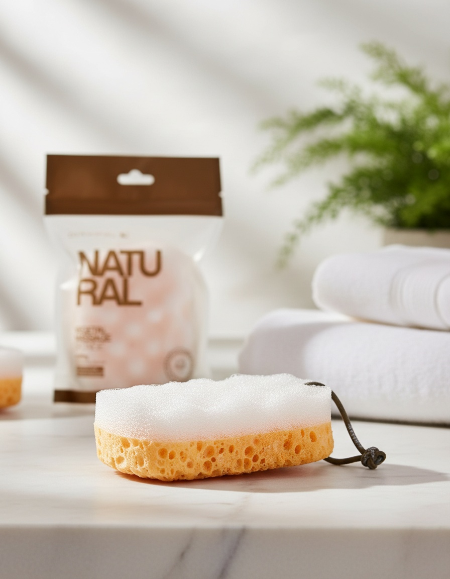 NATURAL ESPONJA vegetal masaje bath peeling 1 u 2 NATURAL ESPONJA vegetal masaje bath peeling 1 u - Image 2