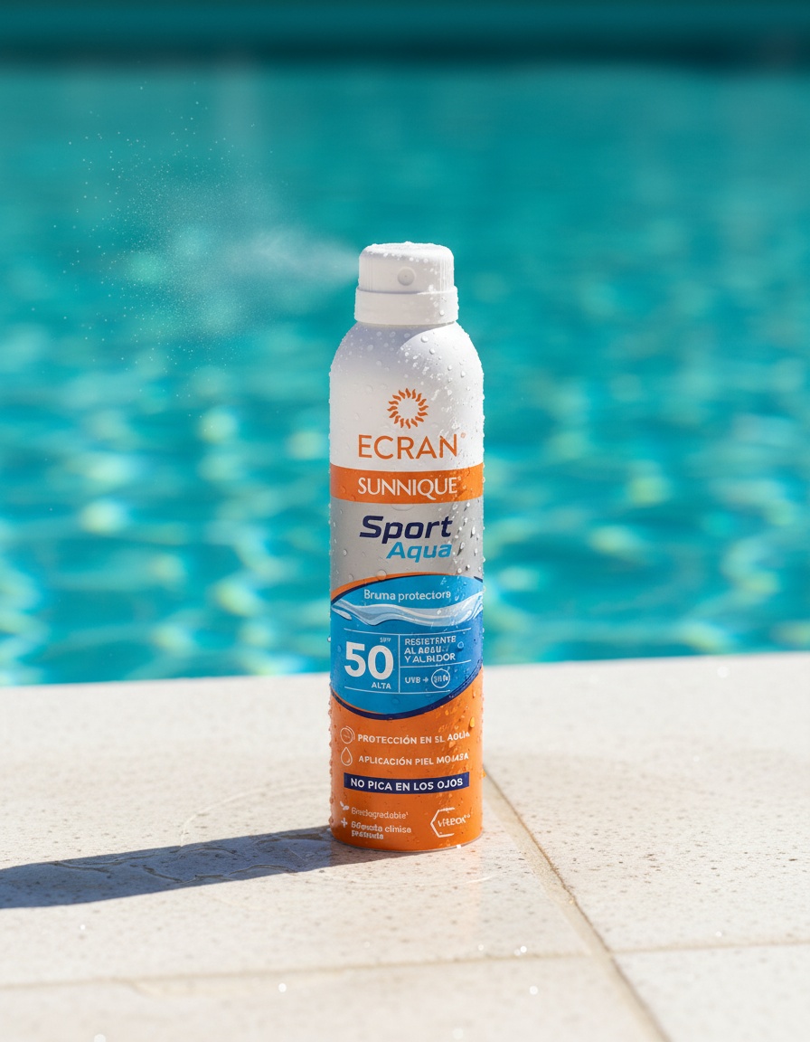 ECRAN SUNNIQUE SPORT AQUA protective mist SPF50+ 250 ml 2 ECRAN SUNNIQUE SPORT AQUA protective mist SPF50+ 250 ml - Image 2
