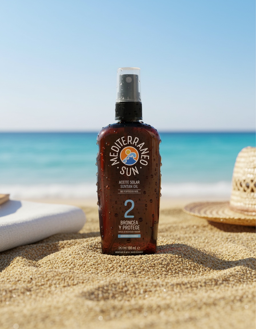 TAN & PROTECT sun oil SPF2 100 ml 2 TAN & PROTECT sun oil SPF2 100 ml - Image 2