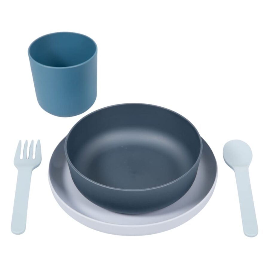 Bo Jungle 5-delige Babyserviesset CPLA blauw - Afbeelding 3