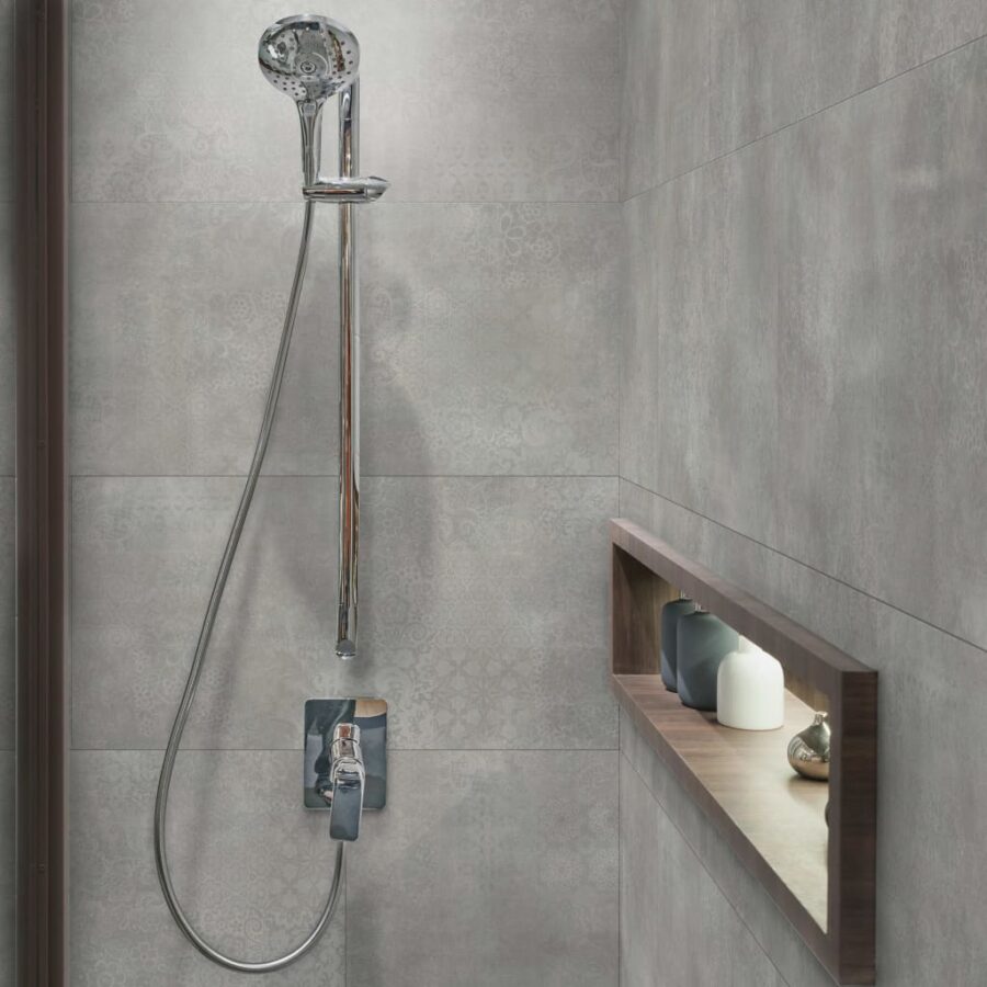 Grosfillex 5 st Wandtegels Gx Wall+ steen 45x90 cm grijs - Afbeelding 10