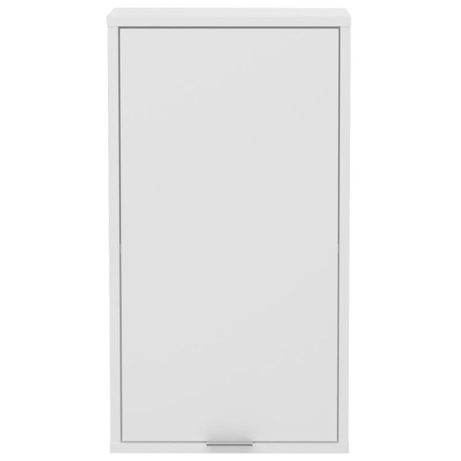 FMD Badkamerkast wandmontage 36,8x17,1x67,3 cm wit - Afbeelding 3