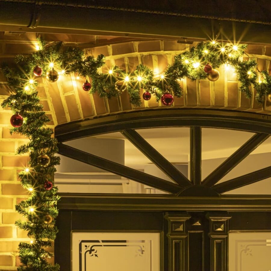 HI Kerstslinger met 80 warmwitte LED's 20 m - Afbeelding 4