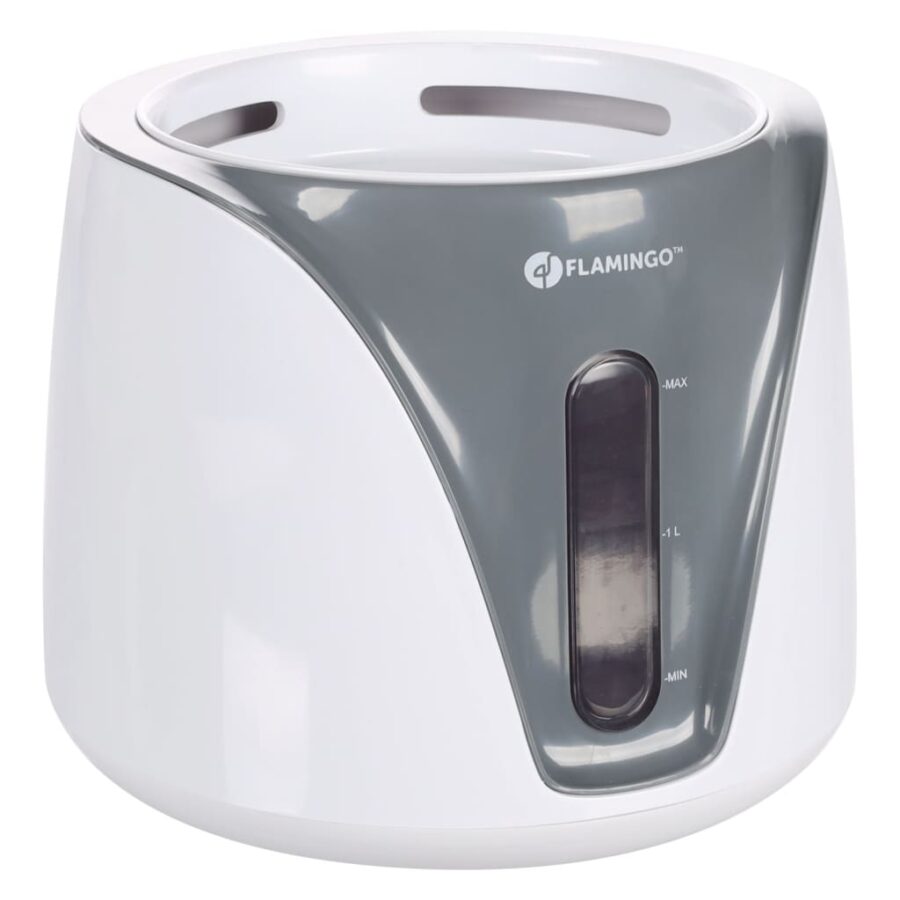 FLAMINGO Huisdierenwaterdispenser Adriana automatisch 2 L grijs - Afbeelding 2
