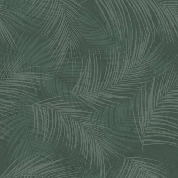 DUTCH WALLCOVERINGS Behang Palm groen