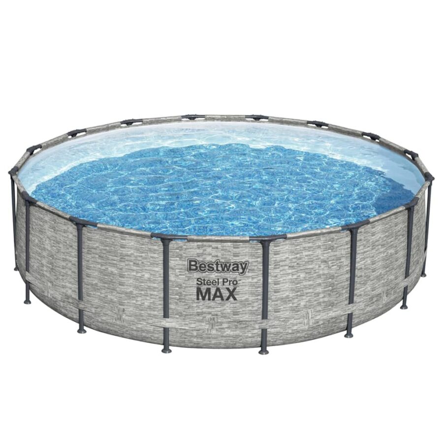 Bestway Zwembad Power Steel rond 488x122 cm - Afbeelding 3