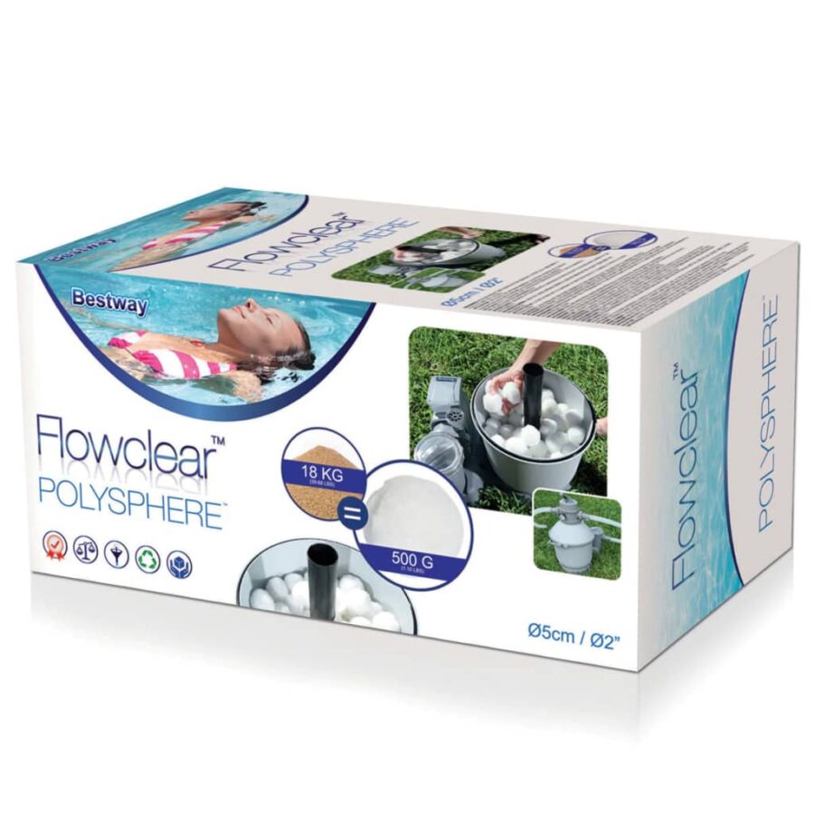 Bestway Flowclear Polysphere Filterballen 500 g 58475 - Afbeelding 7