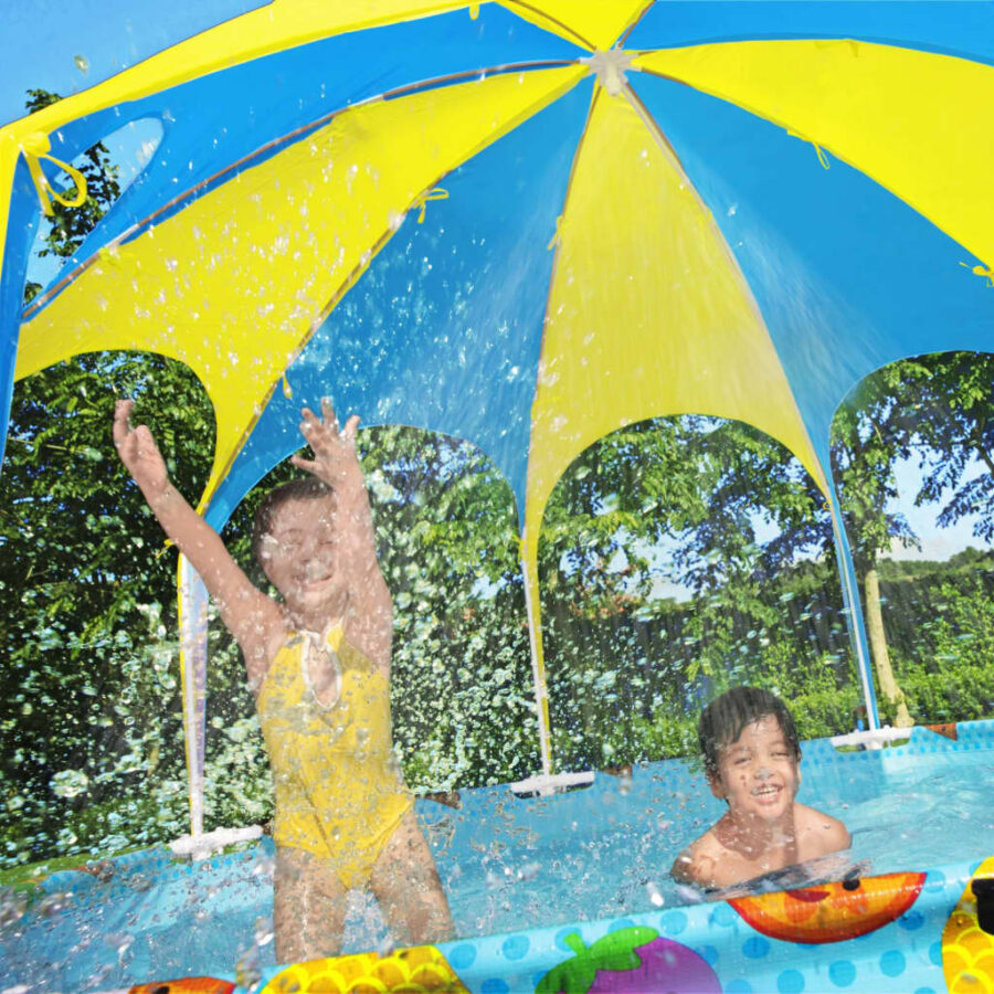 Bestway Kinderzwembad Steel Pro UV Careful bovengronds 244x51 cm - Afbeelding 9