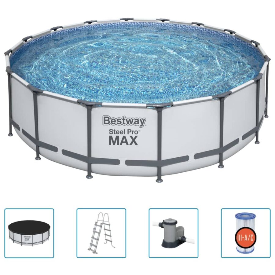 Bestway Zwembadset Steel Pro MAX 488x122 cm - Afbeelding 2