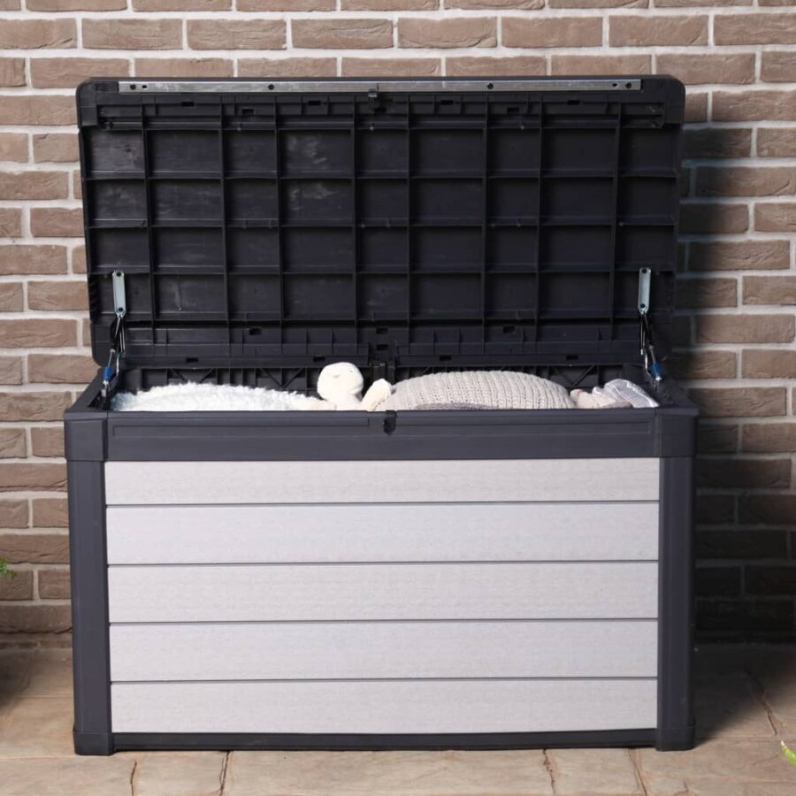 Keter Tuinbox Denali 380 L antracietkleurig - Afbeelding 5